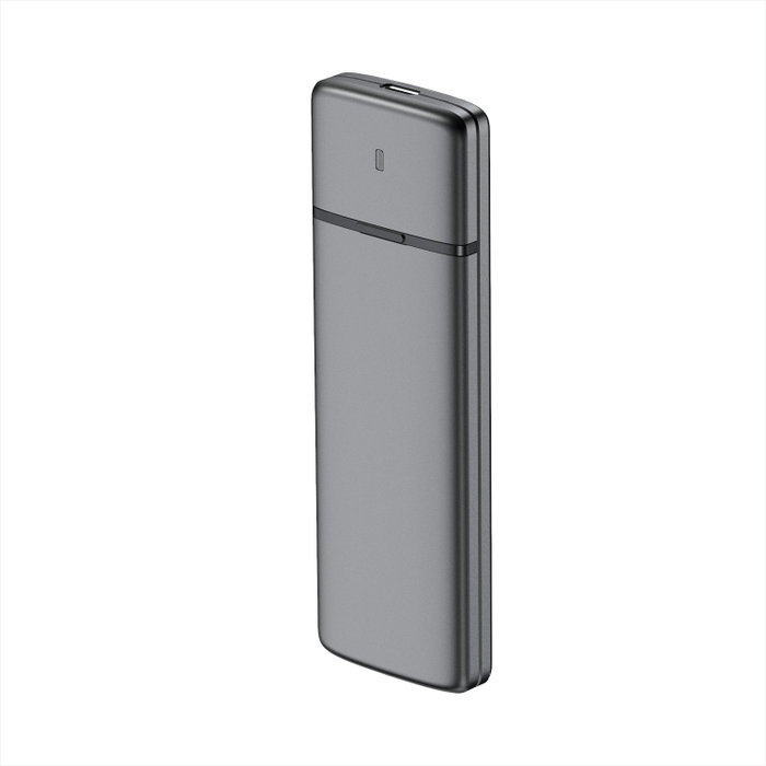 Aisens Caja Externa M.2 ASM2-002G SATA/NVMe USB 3.2 Gen 2 Gris